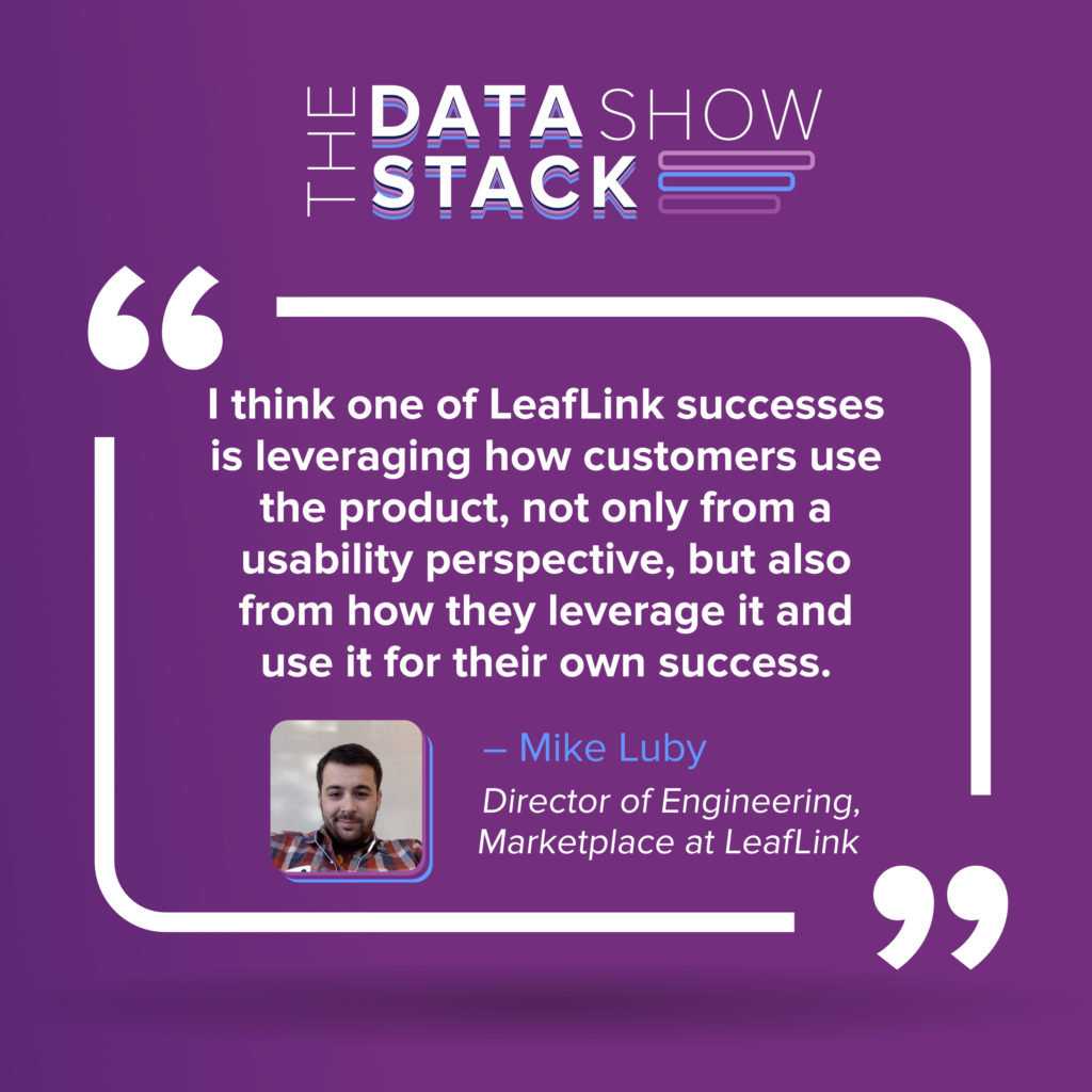 Mike Luby from LeafLink - Quote